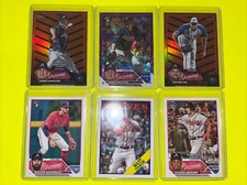 2023 Topps Update Purple Foil  Jared Shuster RC /799 | Dylan Lee Orange & Black