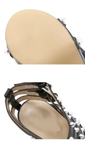 Women Sexy Peep Toe Pumps Platform High Heels Summer Sandals Stilettos Shoes - Picture 11 of 15