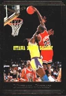 1992 INVESTOR'S MICHAEL JORDAN CHICAGO BULLS GOLD FOIL CARD #73 (6V12)