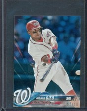 2018 TOPPS MINI ONLINE EXCLUSIVE BLUE PARALLEL WILMER DIFO #473 02/10