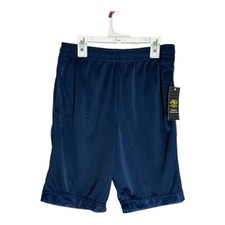 Athletic Works Mesh Shorts Boy's Size XL 14-16 Navy Bill Athletic Drawstring