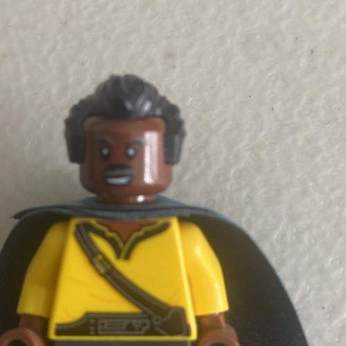 Lego Star Wars Minifigure Lando Calrissian Old, Cape with Collar SW1067 - Picture 4 of 4