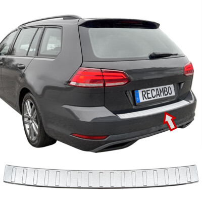 Ladekantenschutz Edelstahl matt passend für VW Golf 7 Variant ab 2017 Facelift