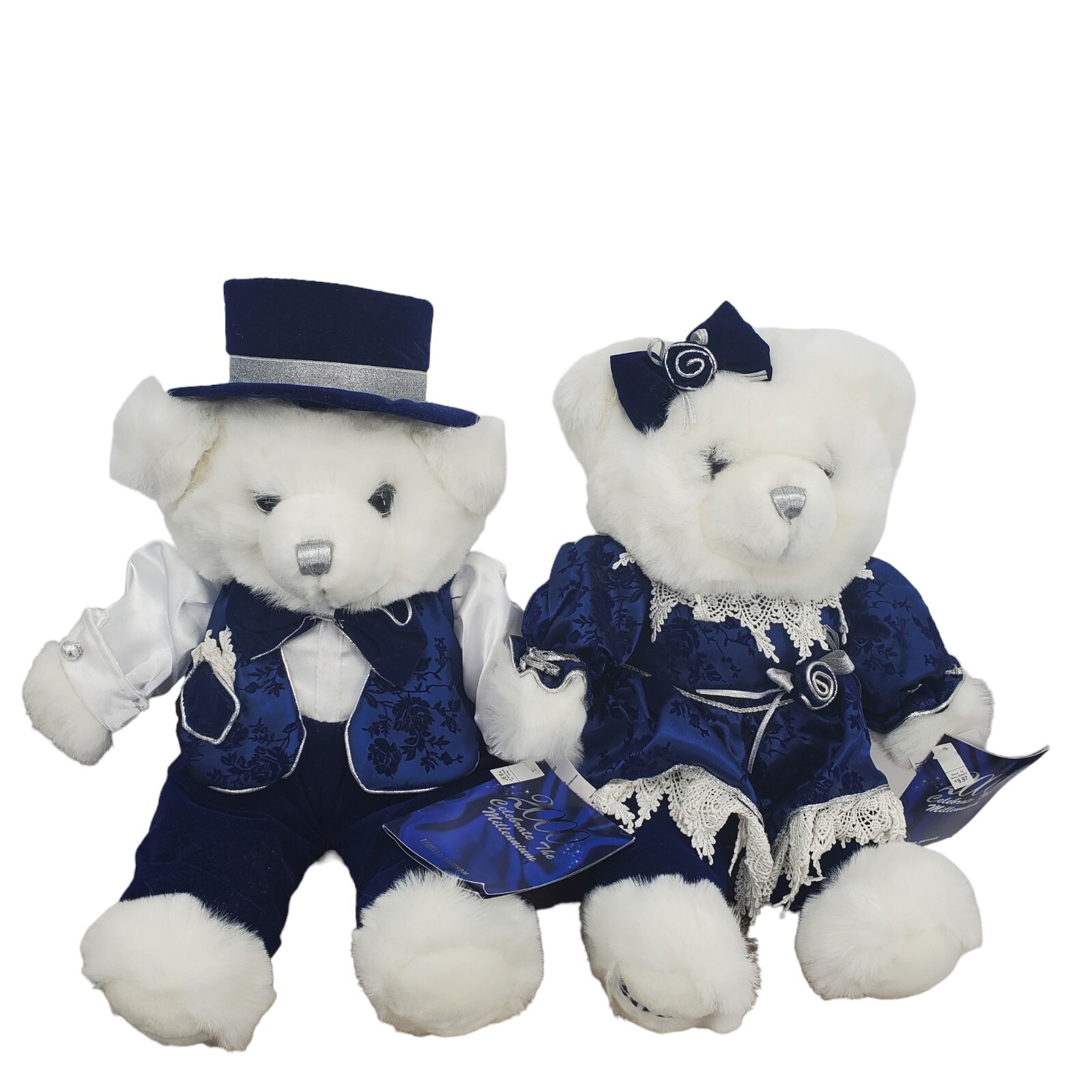 New Set of Dandee 2000 KEEPSAKE MEMORIES TEDDY BEAR Plush w/Tags