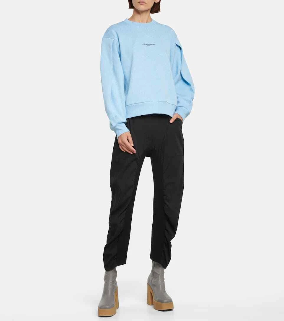 Stella McCartney — Stella McCartney Tina Ruched trackpants
