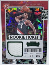 2021-22 Panini Contenders Greg Brown II Rookie Ticket Patch #RTS-GBR Cracked Ice