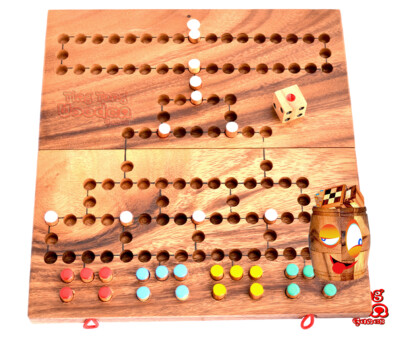 Barricade Blockade Brettspiel medium Würfelspiel 4 Spieler Brettspiel Familie