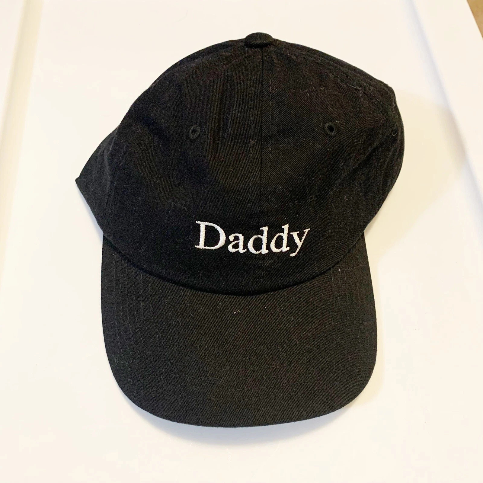 Urban Outfitters Black ‘Daddy’ Dad Hat Adjustable