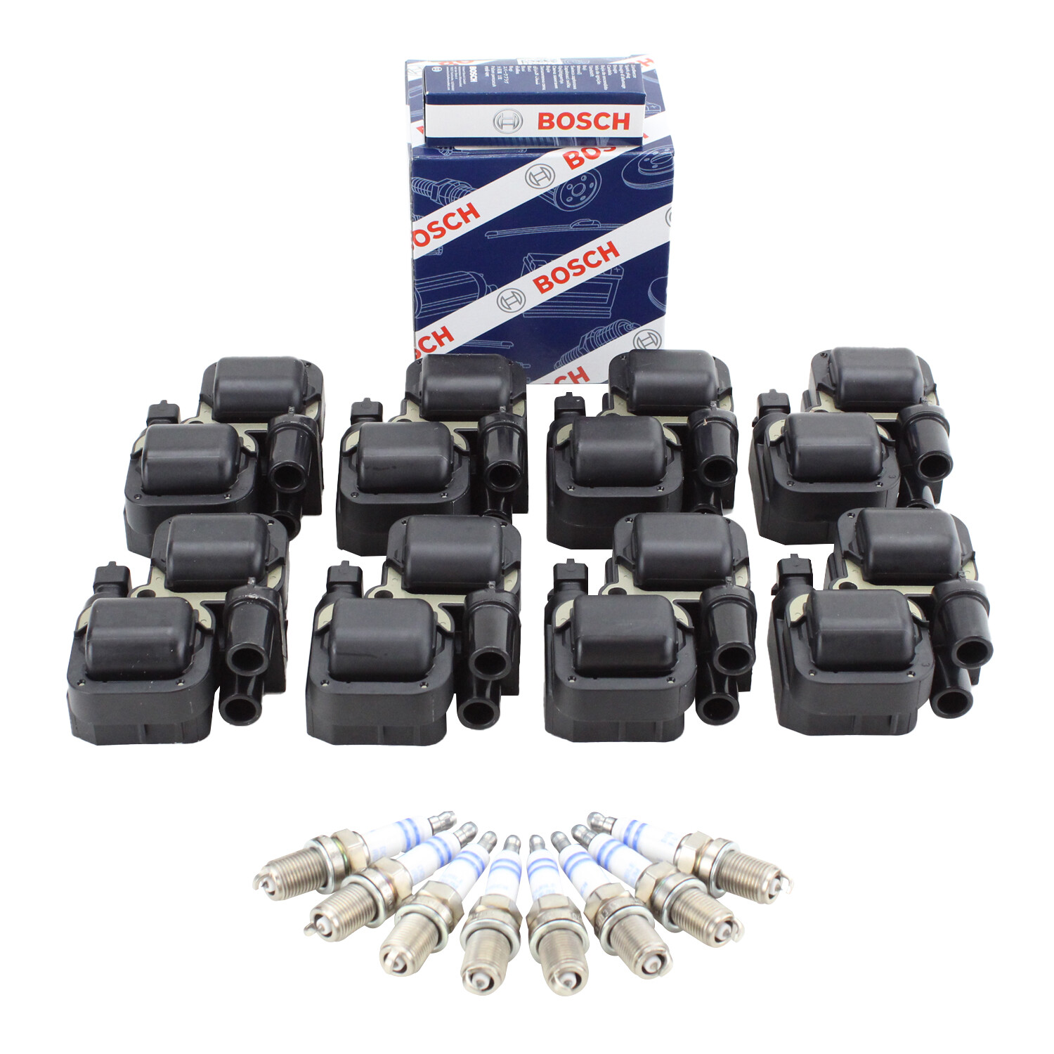 Bosch Ignition Coil Kit Double Iridium Gap 0.043