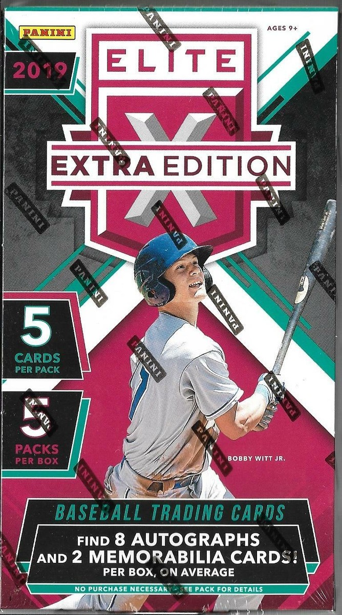 Baseball Jerseys 2019 Panini Mlb Elite Extra Edition Blaster Box