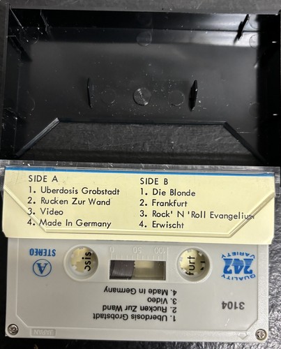 Ulla Meinecke - Überdosis Großstadt MC / Musikkassette gebraucht gut - Picture 2 of 2
