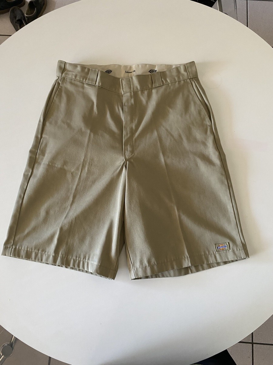 Dickies Loose Fit Shorts 38 Khaki RARE No Cell Phone Pocket 13” | eBay