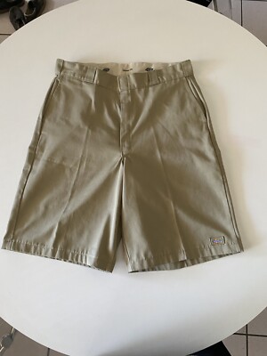 Dickies Loose Fit Shorts 38 Khaki RARE No Cell Phone Pocket 13” | eBay