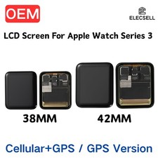 OEM For Apple iWatch Series 3 GPS /Cellular GPS LCD Display Screen Replacement