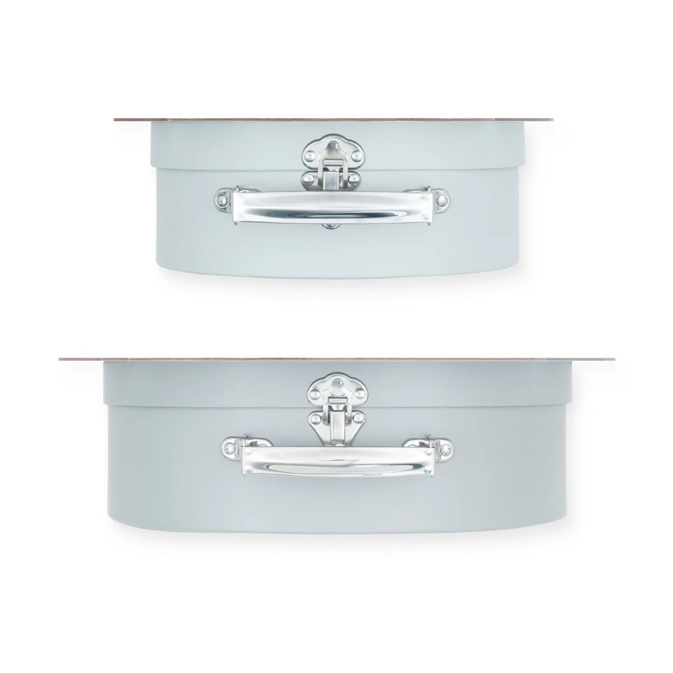 Juego de 2 maletas Jollein gris Foto 3 de 4