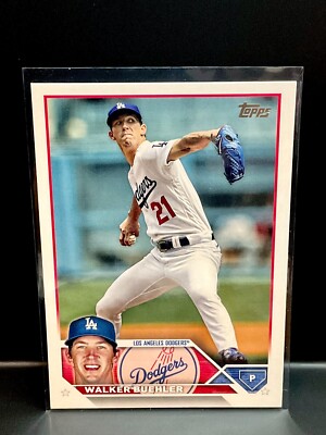 2023 Topps #391 Walker Buehler - Los Angeles Dodgers