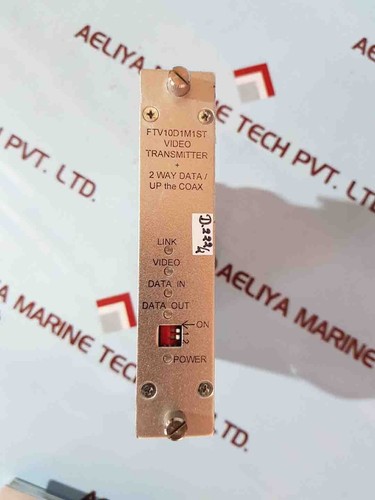 Pelco ftv10d1m1st video transmitter + 2 way data/up the coax - Picture 2 of 5