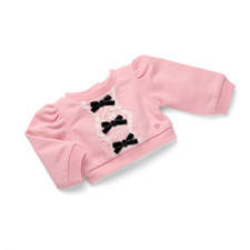 AMERICAN GIRL 2024 JANIE  JACK WRAPPED IN BOWS PINK TOP 18" DOLL NEW no doll 