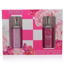 CS XOXO/XOXO SET W XOXO FRAGRANCE MIST 4.2 OZ XOXO LUV FRAGRANCE MIST 4.2 OZ