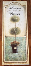 Original Art Print by Artist Angela Staehling Canada Maison Topiary