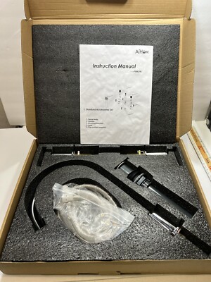AiHom FB8216 Kitchen Sink Gooseneck Faucet Modern Two Valve NEW Original Box