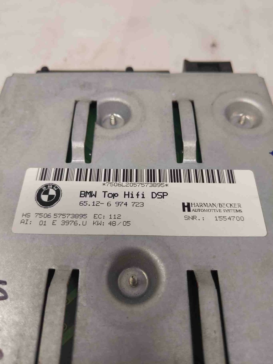 2006 BMW M5 MOTORSPORT OEM FACTORY RADIO AMP AMPLIFIER AUDIO 