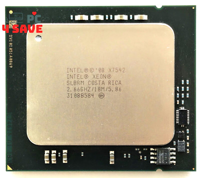 Intel Xeon X7542 2.667GHz 6-Core LGA1567 18MB Server CPU Processor SLBRM 130W