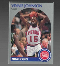 Vinnie Johnson 1990-91 NBA Hoops #107 Detroit Pistons