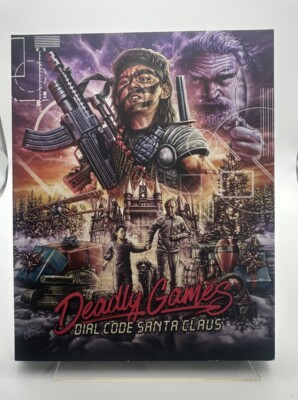 Deadly Games Dial Code Santa Claus (Ultra HD+Blu-ray) Vinegar Syndrome With Slip