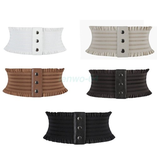SALE HOT Elastic Lace Wide Waistband/Fashionable Skirt Hem Decoration Skirt Belt - Picture 3 of 16