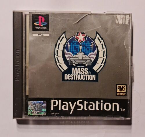 PS1 PlayStation 1 - Mass Destruction en embalaje original instrucciones - Imagen 1 de 3