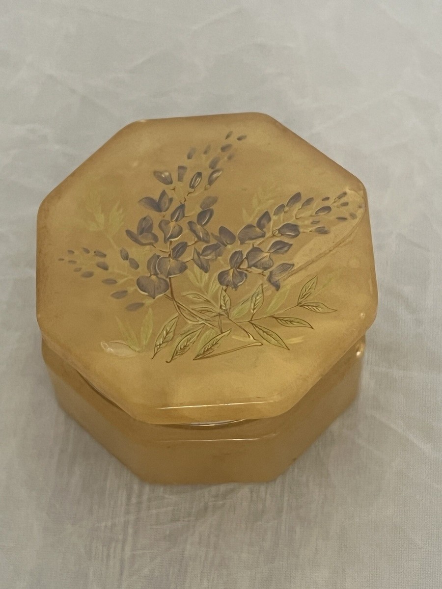 Genuine Alabaster Hand Crafted In Italy George Good Trinket