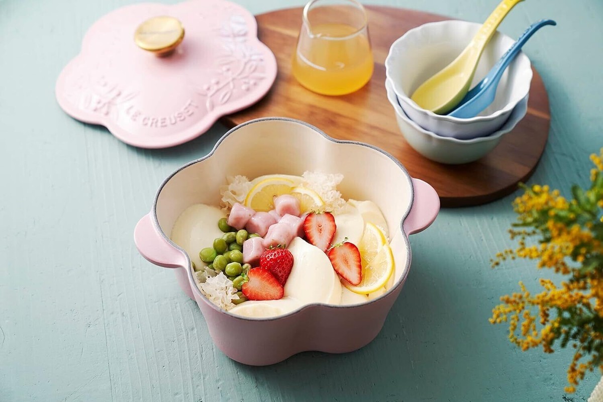 Le Creuset Rainbow Soup Chinese Spoon Set 5 / ASIA LIMITED Kiwi  display picture 1