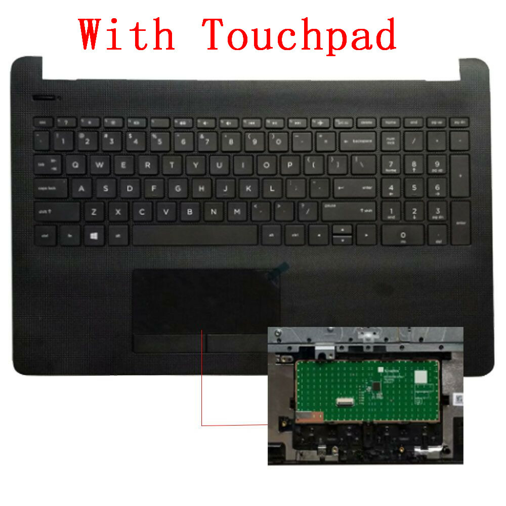 For HP 15-BS212WM 15-BW011DX 15-BS013DX Palmrest Keyboard Touchpad