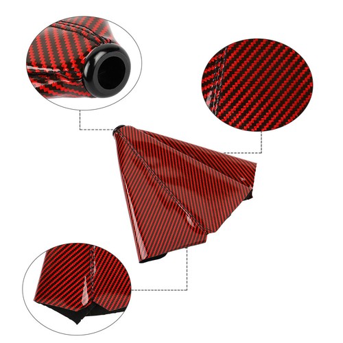 JDM Carbon Fiber Shift Boot Stitch For Gear Cover MT/AT Shifter Shift Knob - Bild 39 von 62