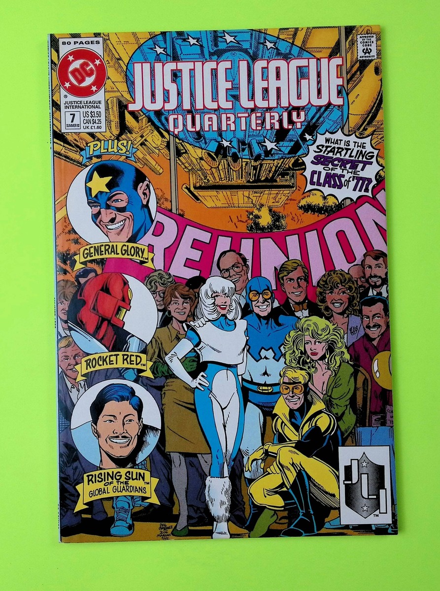 Justice League International Quarterly #7 1992 DC Comics 7.0+