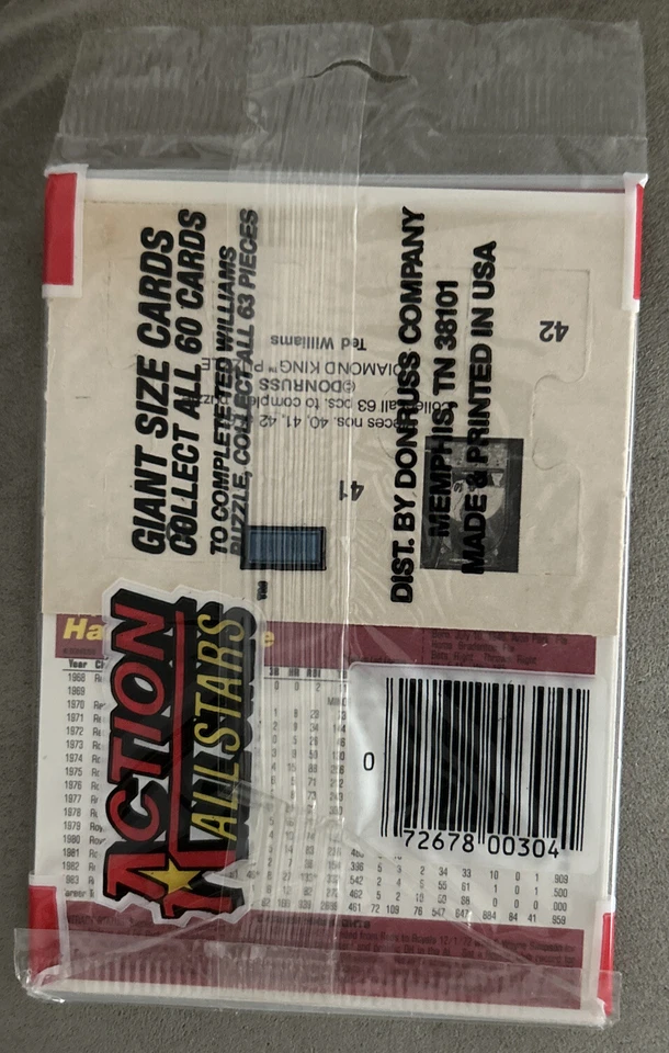 Donruss Action All Stars Pack 1984 Greg Luzinski White Sox Hal McRae Royals Foto 2 de 2