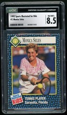 MONICA SELES 1992 SI Sports Illustrated for Kids #2 Tennis CSG CGC 8.5 NM/Mint+