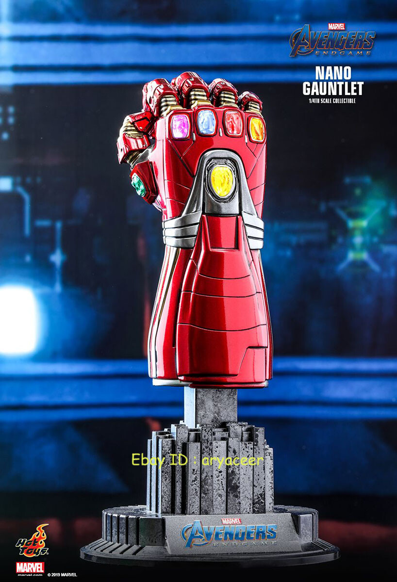 ホットトイズ １／４スケールレプリカ　ナノ・ガントレット　ACS010 Hot Toys ACS010 Avengers: Endgame Nano Gauntlet 1/4 Accessories In