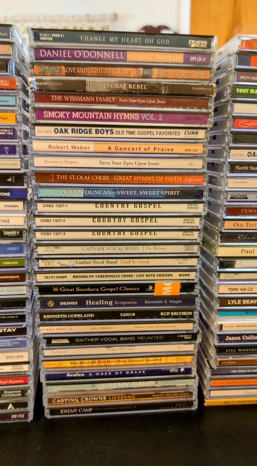 Компакт-диск лот из 112 духовных евангельских гимнов веры святого поклонения хвалы христианской музыки  - Изображение 3 из 4