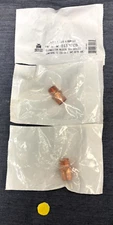 MUELLER INDUSTRIES MALE COPPER ADAPTER 1/2" C X 3/8" LOT OF 3
