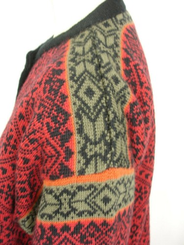 ICEWEAR ICELAND 100% PURE NEW WOOL BUTTON FRONT CARDIGAN SWEATER WOMEN'S L - Picture 5 of 11