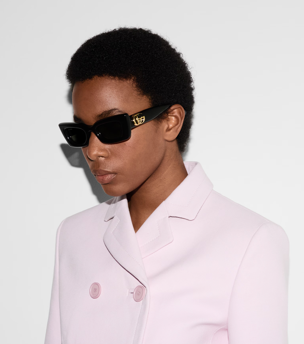 Gucci GG1827S 003 Red Sunglasses Cat Eye Unisex New Authentic | eBay