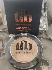 NIB Trust Fund Beauty That Glo Tho Cream Facial Highlighter In Golden Glow 