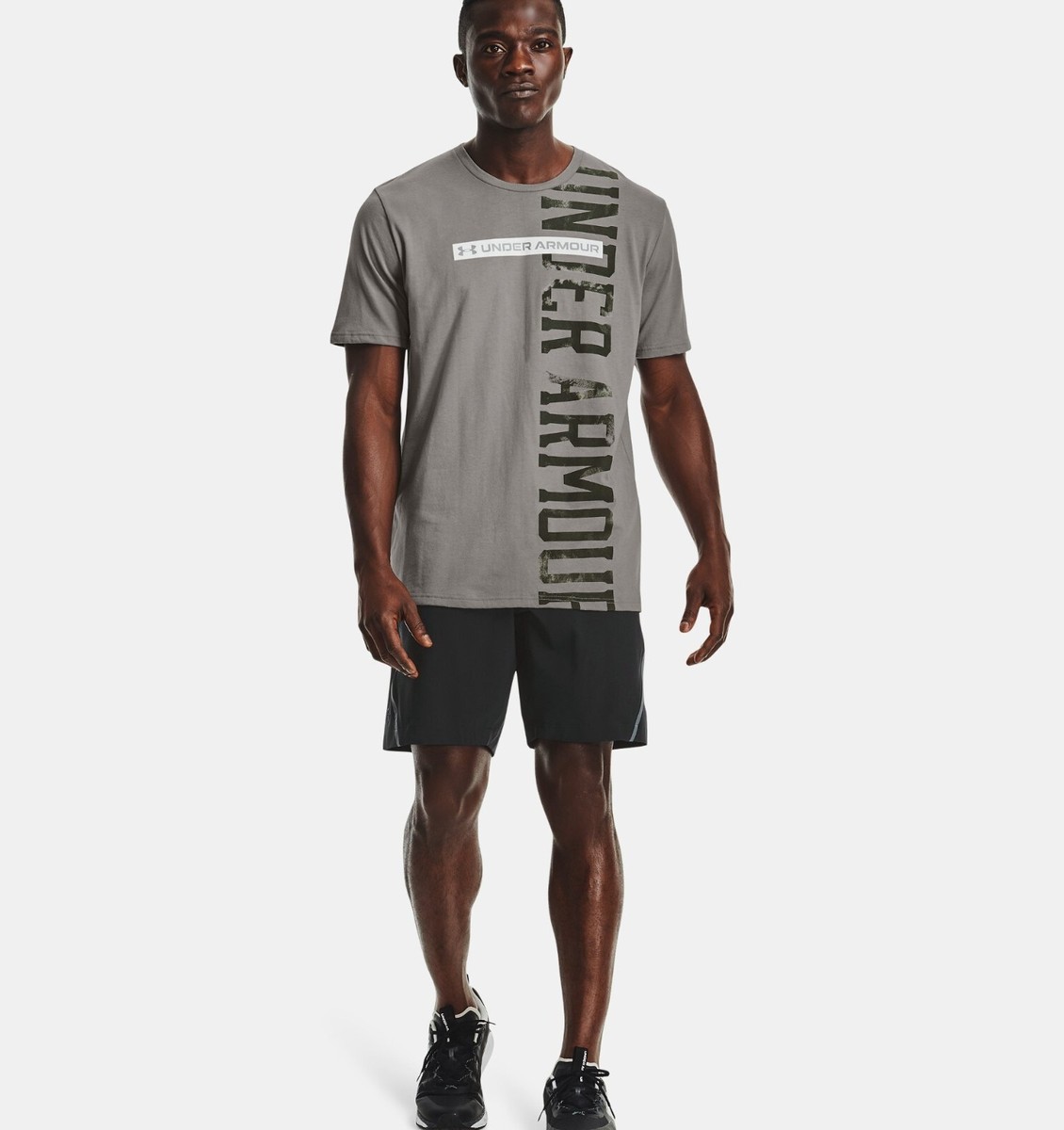 Men's Under Armour T-Shirt VERTICAL SIGNATURE SS UA 1366447 | eBay