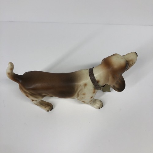 Vintage Napcoware Basset Hound Dog Figurine Champion Japan Collectible Puppy - Picture 6 of 9