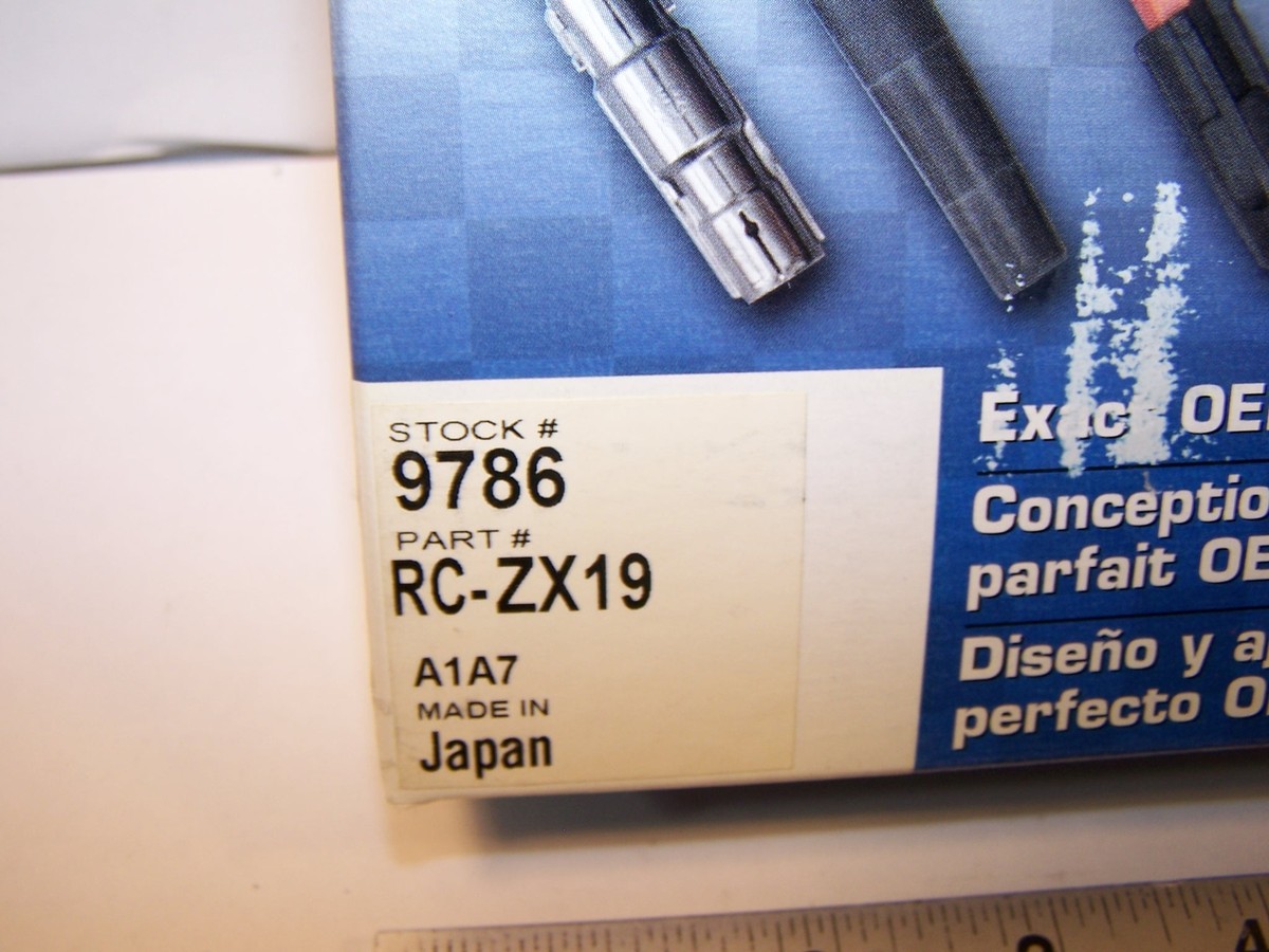 NGK NEW IGNITION SPARK PLUG WIRE CABLE SET CABLES ZX19 94-97 FORD