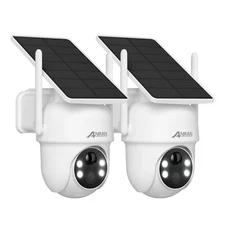 ANRAN Solar Battery Powered Wireless Security Camera System Outdoor Home Wifi IP