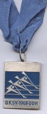 Orig.Silver medal GDR Canoeing Championship 1968 !! EXTREM RARE