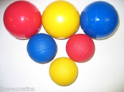 3'' 7 ounce Toning Weighted Hand-Held Medicine Ball Dumbbell Rehabilitation SOFT